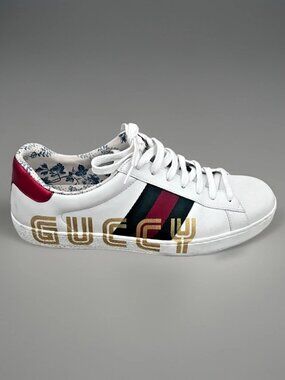 GUCCI Ace Print Sneakers Men's Size 7/Women's 9